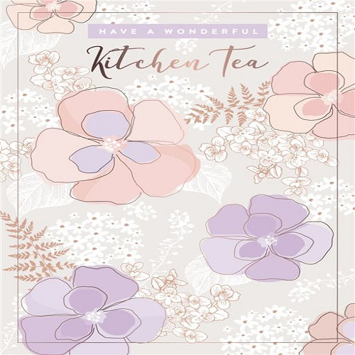 Have a Wonderful Kitchen Tea Card King