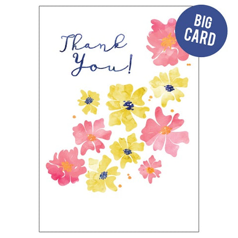 Large Card : Blooming Thank You