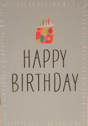 Large Card - Happy Birthday