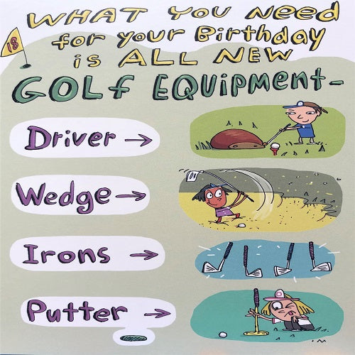 All New Golf Equipment