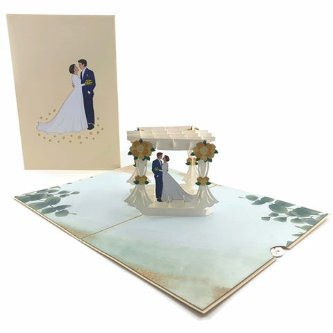 Pop Up Card : Wedding Arbour