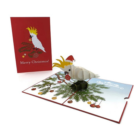 Pop Up Card : Cookatoo Christmas