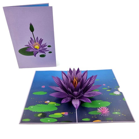 Pop Up Card : Water Lily