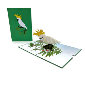 Pop Up Card : Cockatoo
