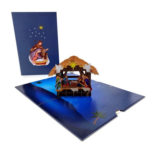 Pop Up Card : Nativity Scene