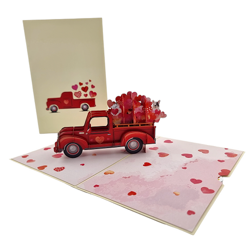 Pop Up Card : Love Delivery Ute