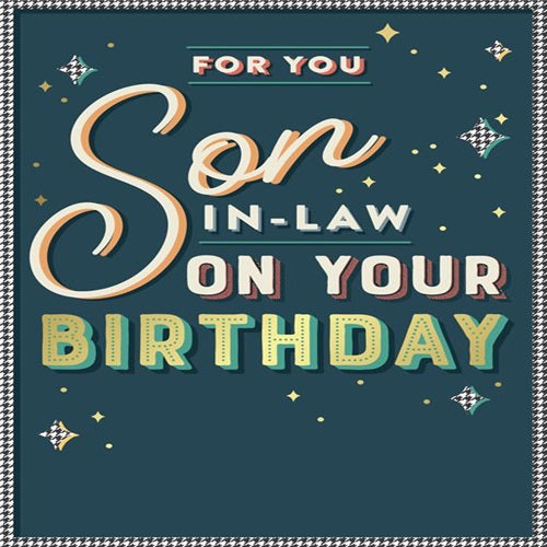 For You Son-In-Law