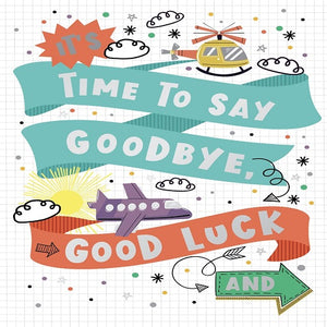 Large Card : It's Time to Say Goodbye
