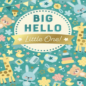 Large Card : Big Hello Little One