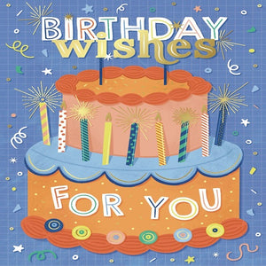 Large Card : Birthday Wishes For You