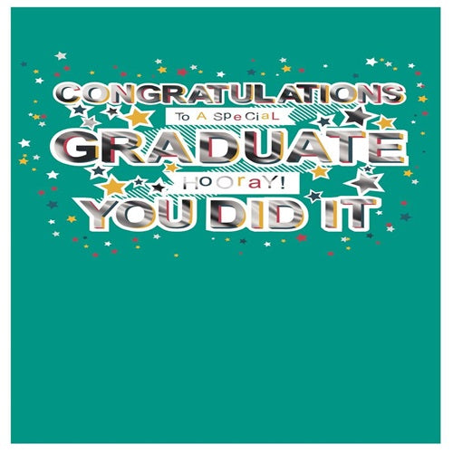 Congratulations To a Special Graduate