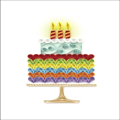 Quilled Cake