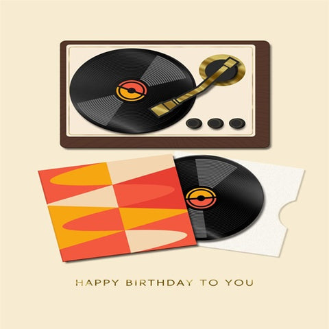 Happy Birthday - Record Player