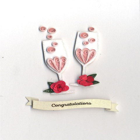 Congratulations - Quilled Flutes