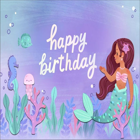 Happy Birthday Mermaid