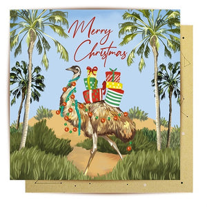 Outback Christmas Emu