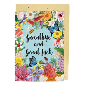 Large Card: Goodbye and Good Luck