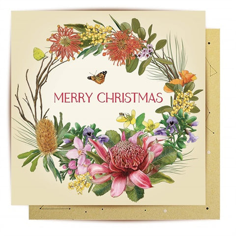 Botanical Blooms Wreath