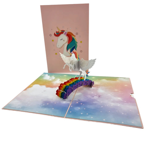 Pop Up Card : Magical Unicorn