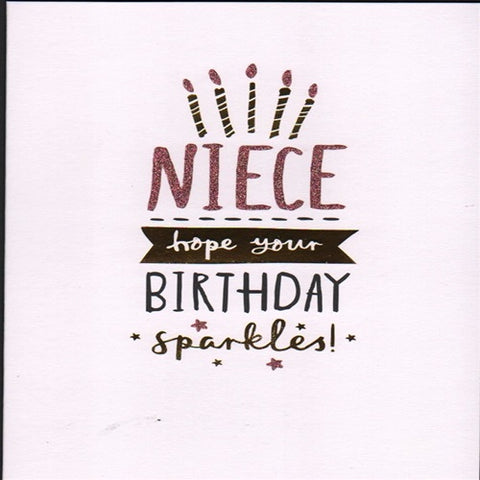 Niece Hope Your Birthday Sparkles!