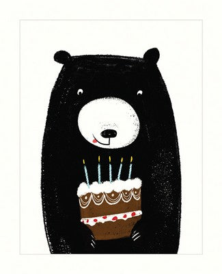 Bear with Cake