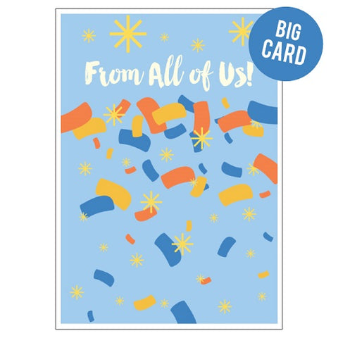 Large Card: Confetti From Us