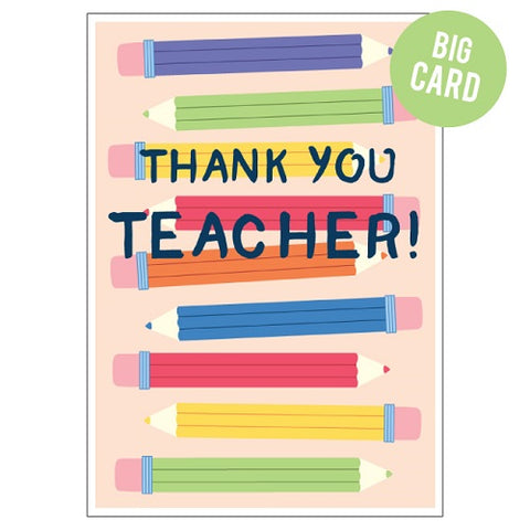 Large Card : Thanks Teacher