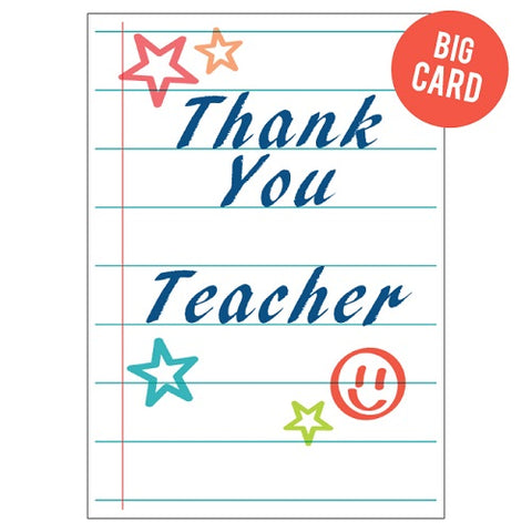 Large Card : Teacher's Notebook