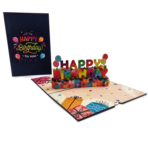 Pop Up Card : Happy Birthday