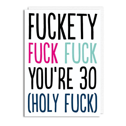 Fuckety 30 - White
