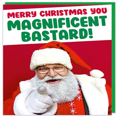 Merry Christmas You Magnificent Bastard!