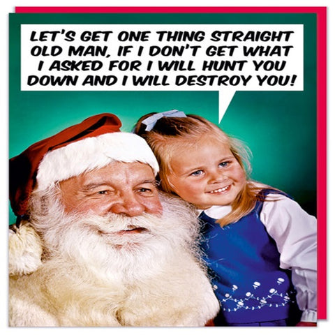 Let's Get One Thing Straight