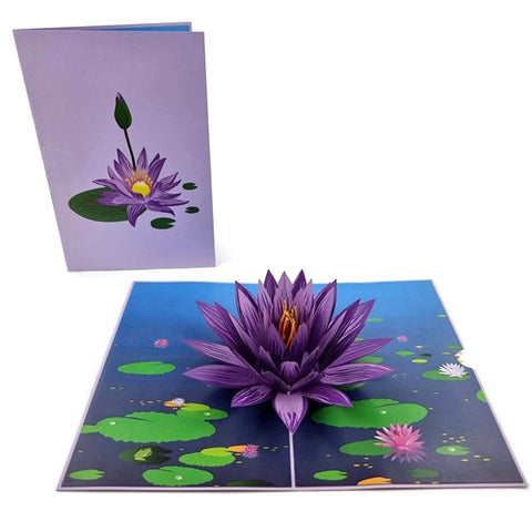 Pop Up Card : Water Lily