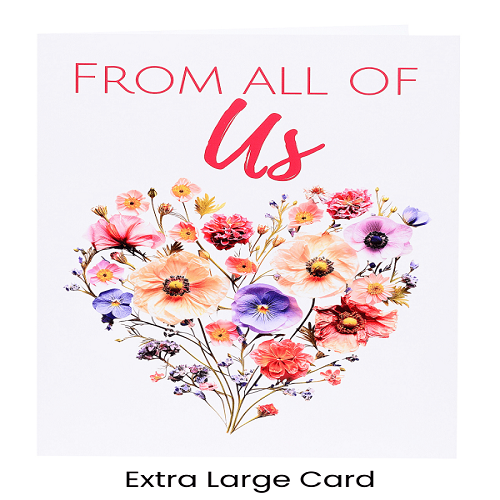 Large Card: From All of Us