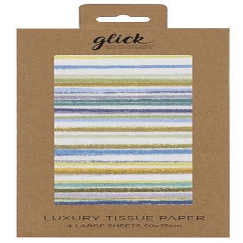 Luxury Tissue Paper : Horizontal Stripes