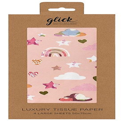 Luxury Tissue Paper : Baby Girl Cloud