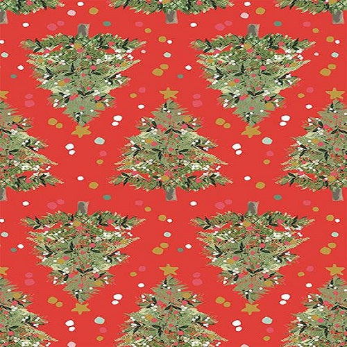 Folded Wrapping Paper : Christmas Festive Tree