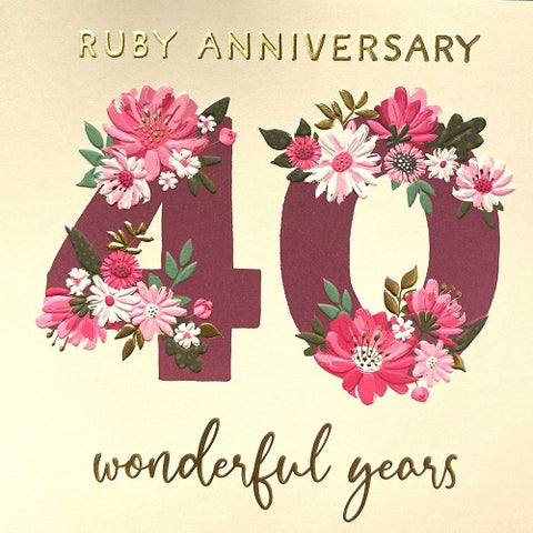 Ruby Anniversary