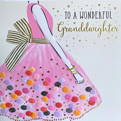 To a Wonderful Granddaughter
