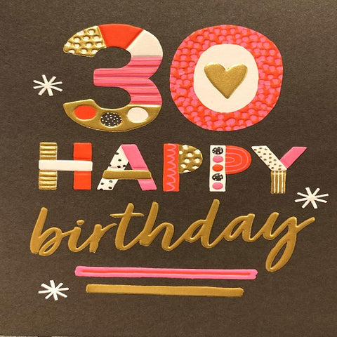 30 Happy Birthday