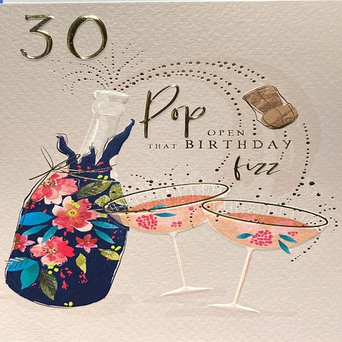 30 Pop Open that Birthday Fizz