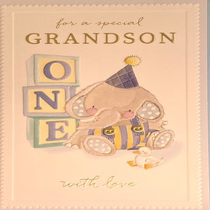 For a Special Grandson One With Love