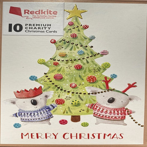 Charity Card Set : Festive Koalas