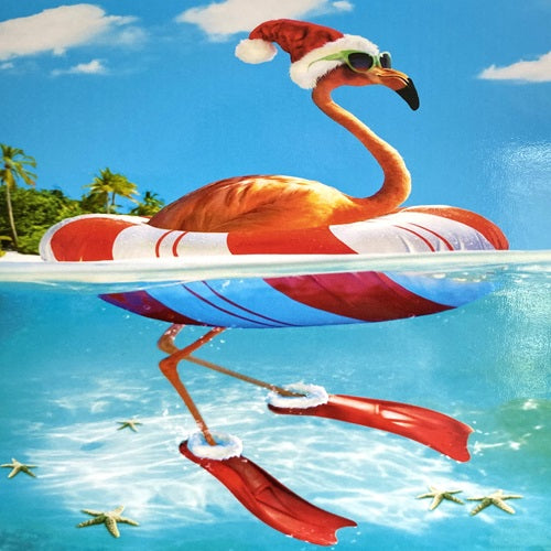 Floating Flamingo