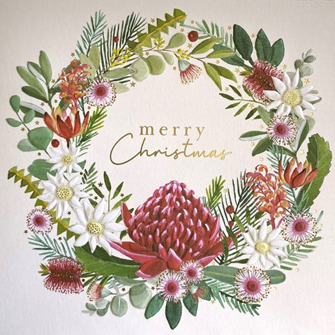 Botanic Waratah Wreath