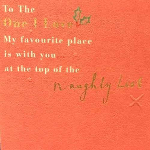Top of the Naughty List