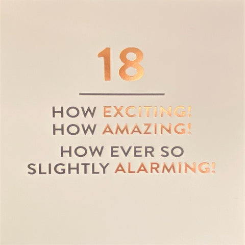 18 - How Exciting!