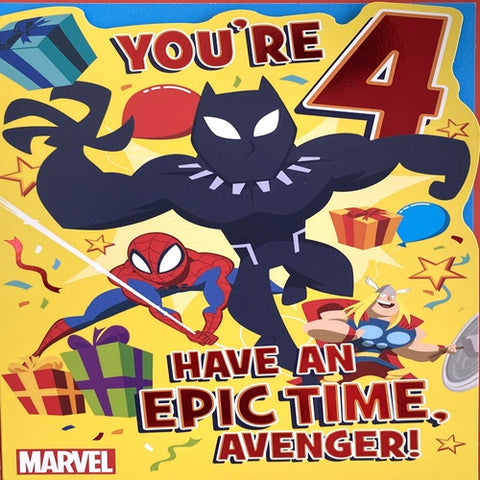 You're 4 - Marvel