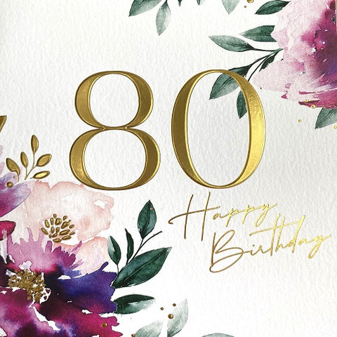80 Happy Birthday