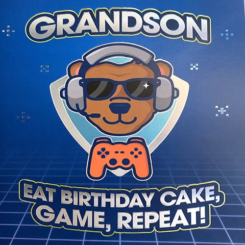 Grandson, Eat Cake Game Repeat